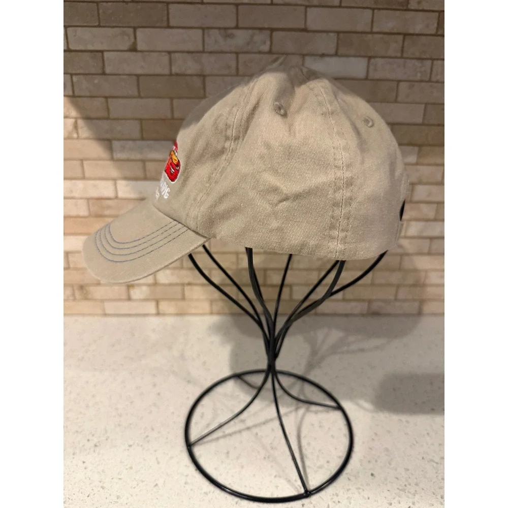 Zara Kids Disney Pixar Cars Baseball Cap Beige Khaki Tow Mater Lightning McQueen